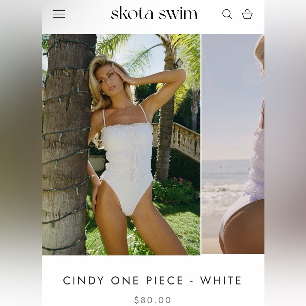 NWT Skota Swim Cindy one piece -size M (sold out online)